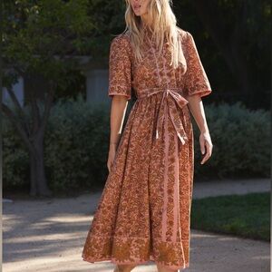 Hermoza Alexandra Collar Neck Dress